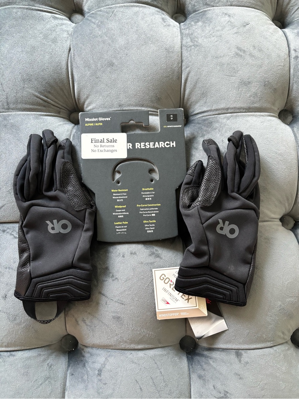 Outdoor Research Mixalot Gloves Size XS NWT